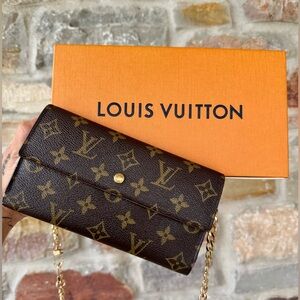 LOUIS VUITTON CROSSBODY WALLET